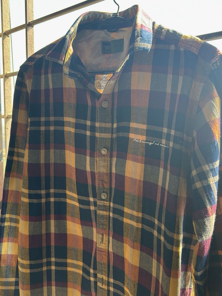 Men&#39;s Plaid Flannel Shirt