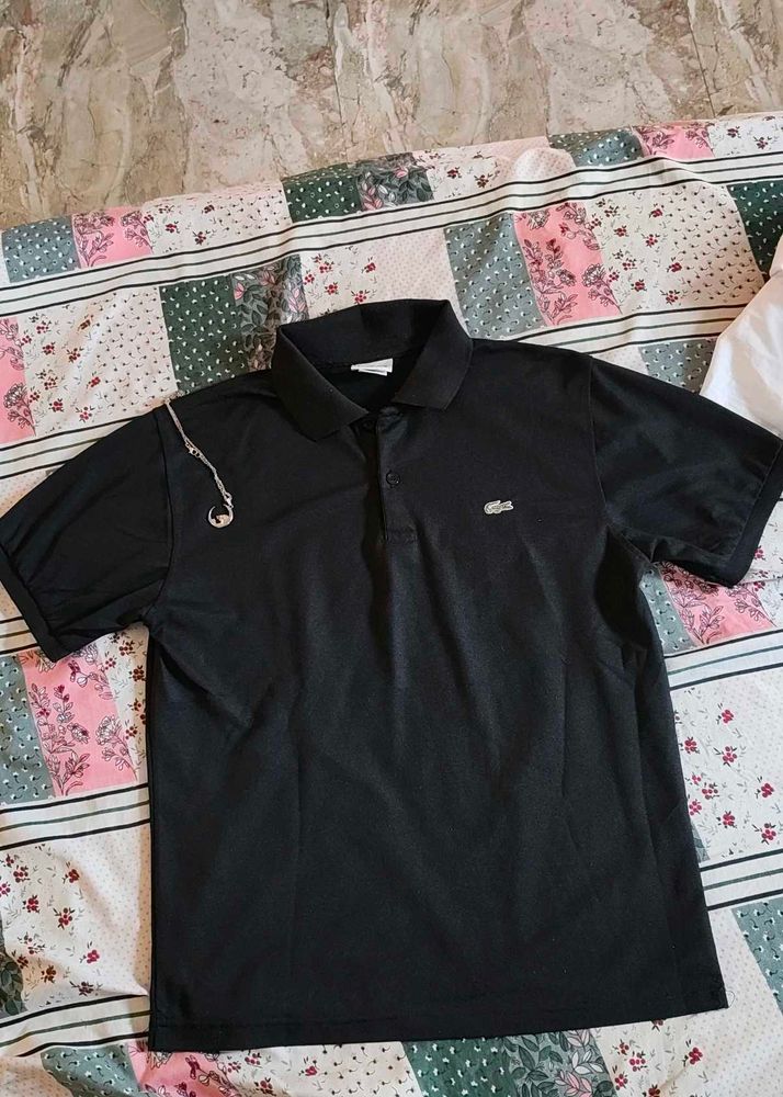Lacoste Black Polo Shirt