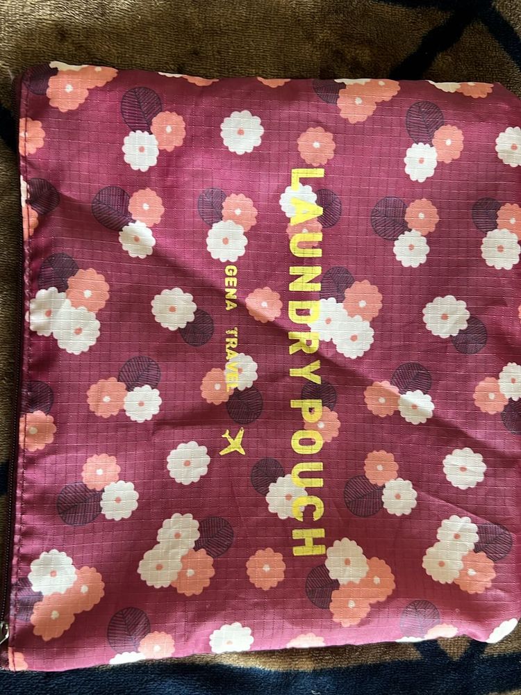 Laundry Or Makeup Pouch