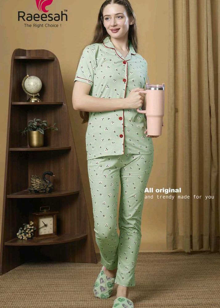 RaeEsah Women's Printed Pyjama Set