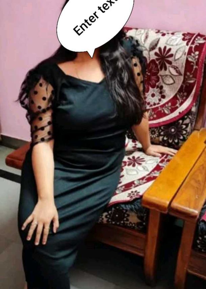 New Single Use Black Party Dress