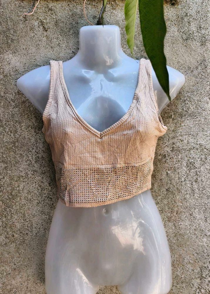 I. CUTE NUDE TOP