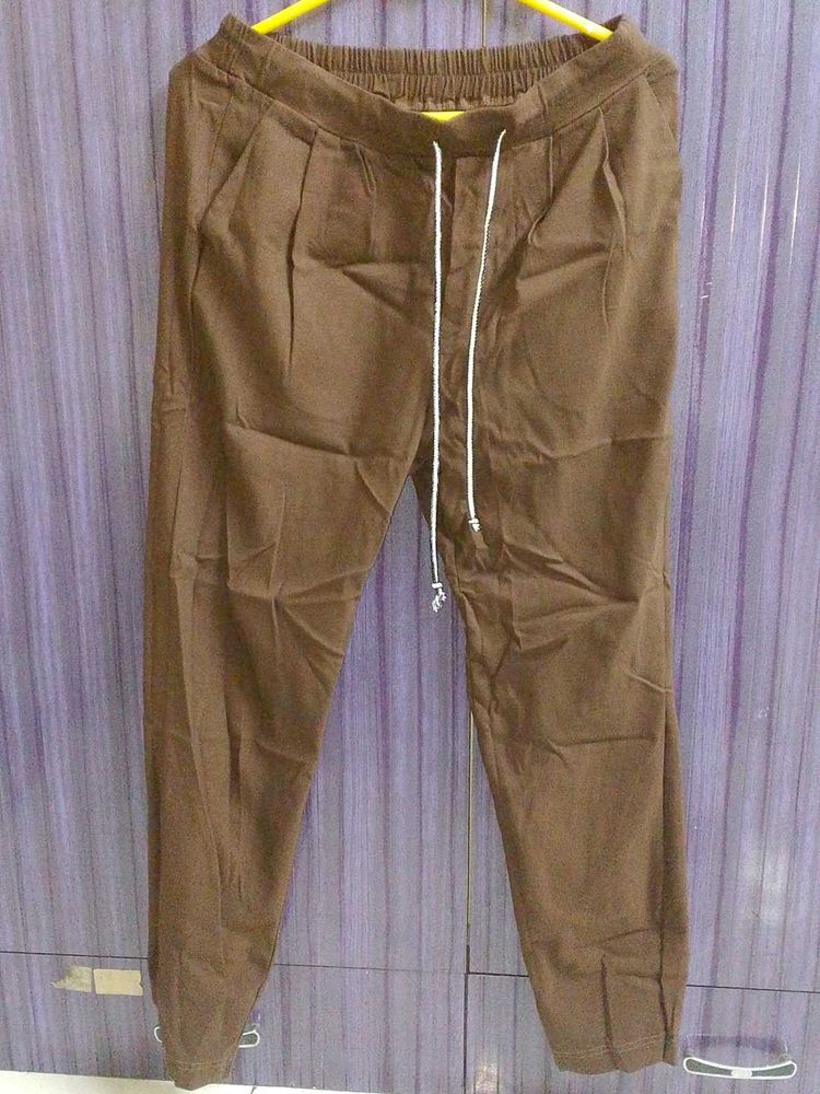 Brown Casual Trousers