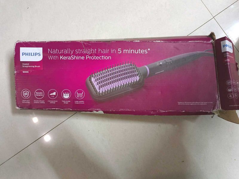 Philips Hair Straightening Brush