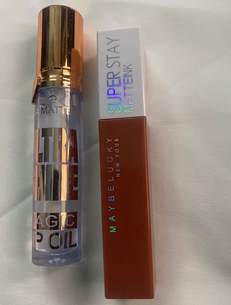 Maybelucky Lipstick With Gloss Free