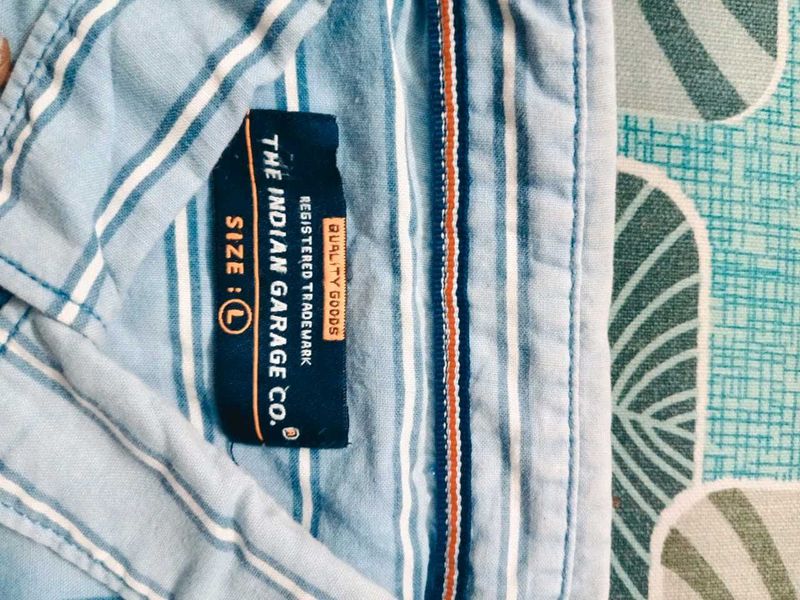The Indian Garage Co. Striped Shirt