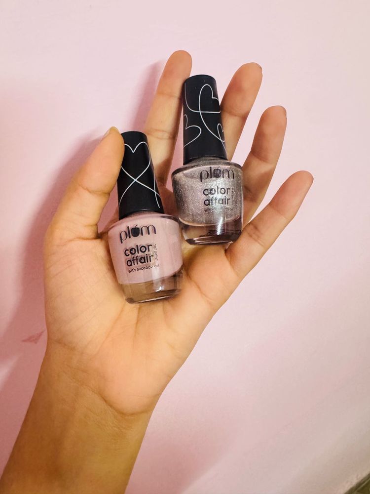 Plum Nail Polish Duo