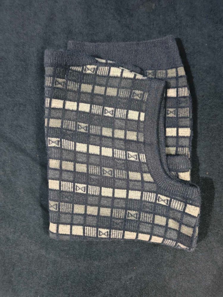 Patterned Knit Top sweater