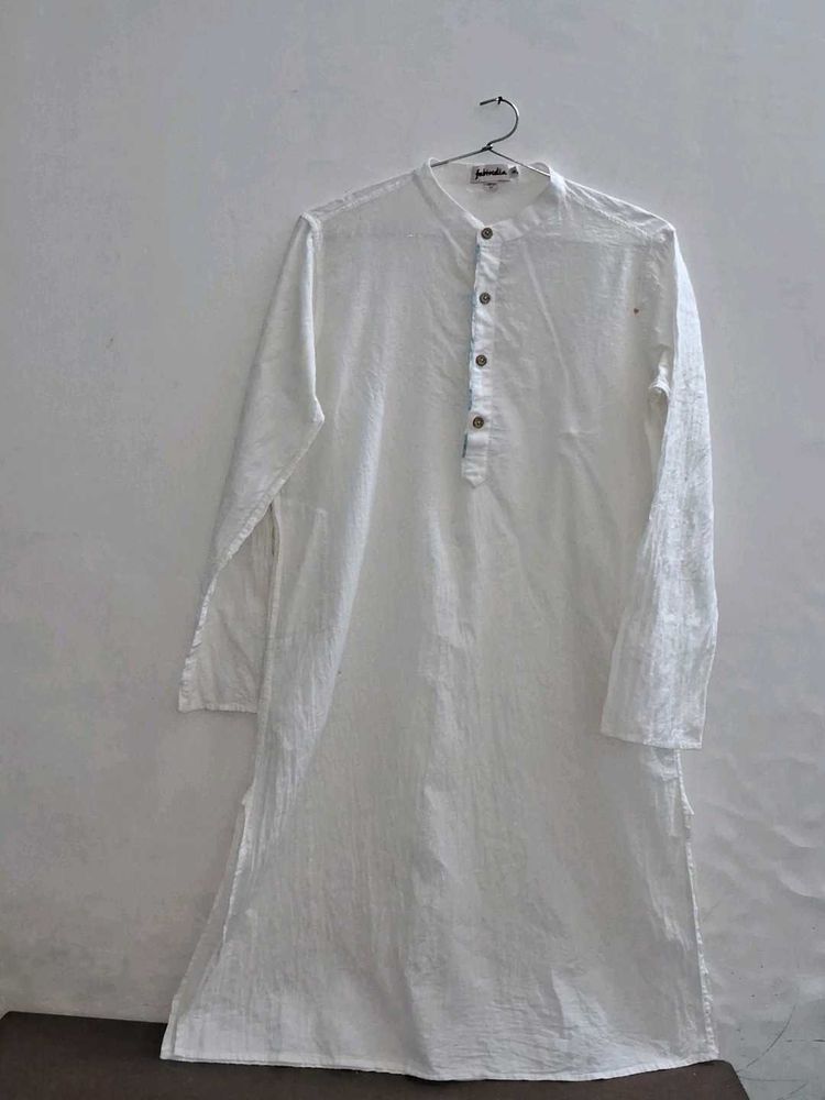 White Linen Kurta