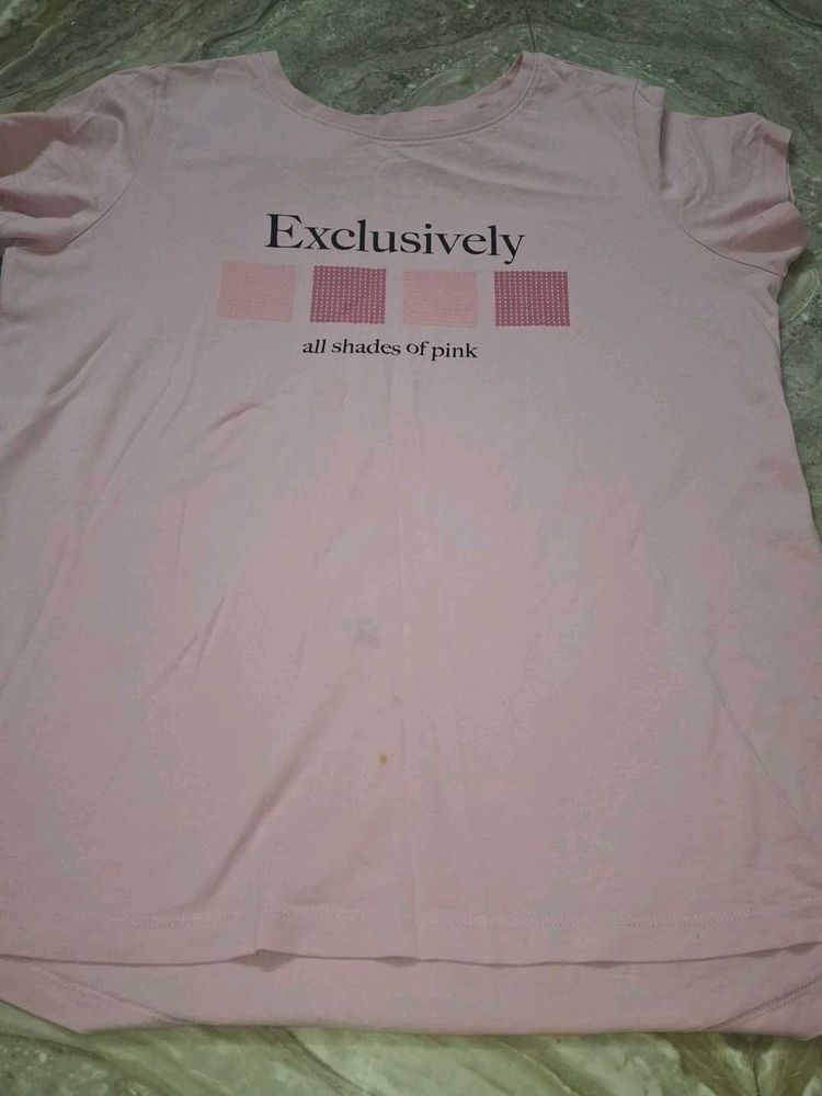 Pink Graphic Tee