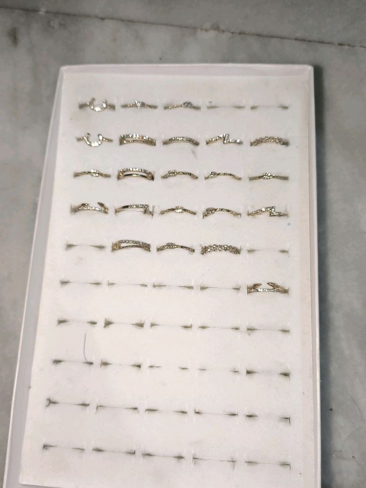 22 Pc Fancy Rings