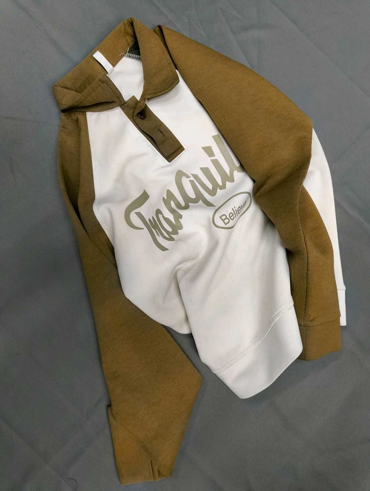 Stylish Two-Tone  T-Shirt