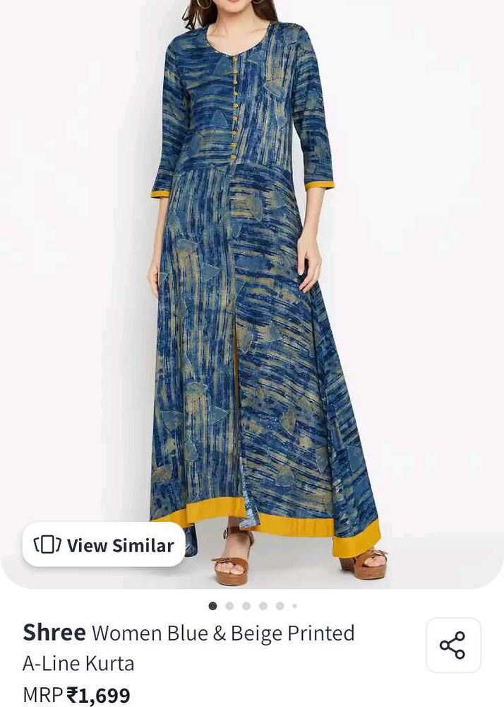 Shree Brand A Line Kurti