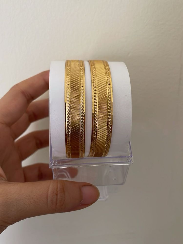 Elegant Gold Bangles