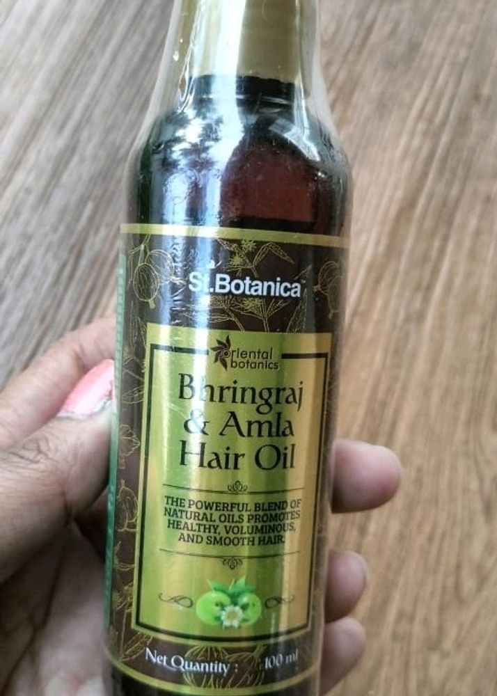 St Botonica Bhringaraj And Amla Hair Oil