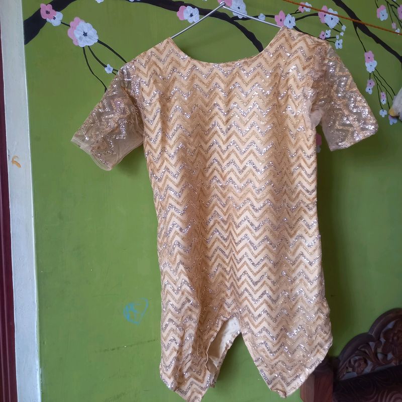 SHIMMER kurti For Lehenga/gharara/sharara