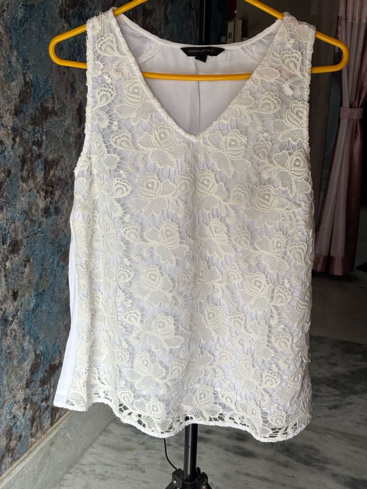 Lace Overlay Tank