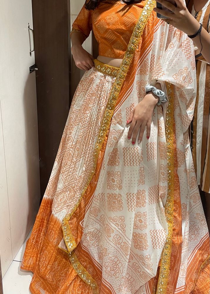 Bandhni Lehenga Choli
