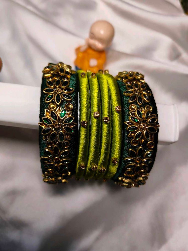 Thread Bangles Trending Collection