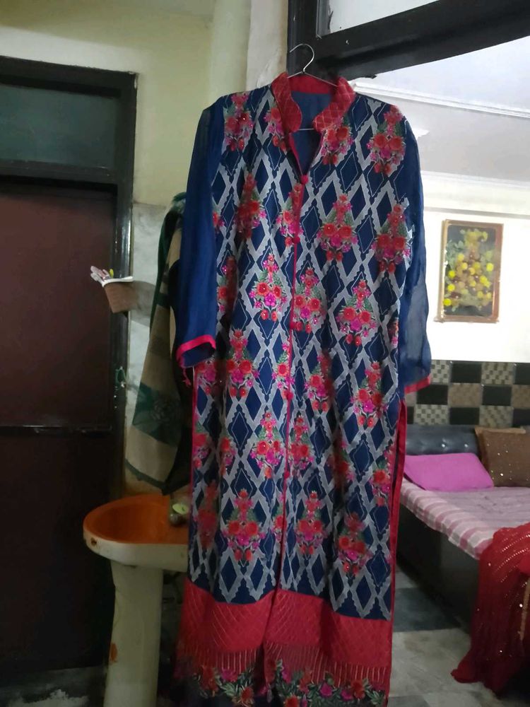 Sharvani Tipe Kurta Plazo