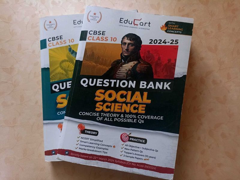 Educart Cbse Question Bank Class 10 Ssc &amp; Science