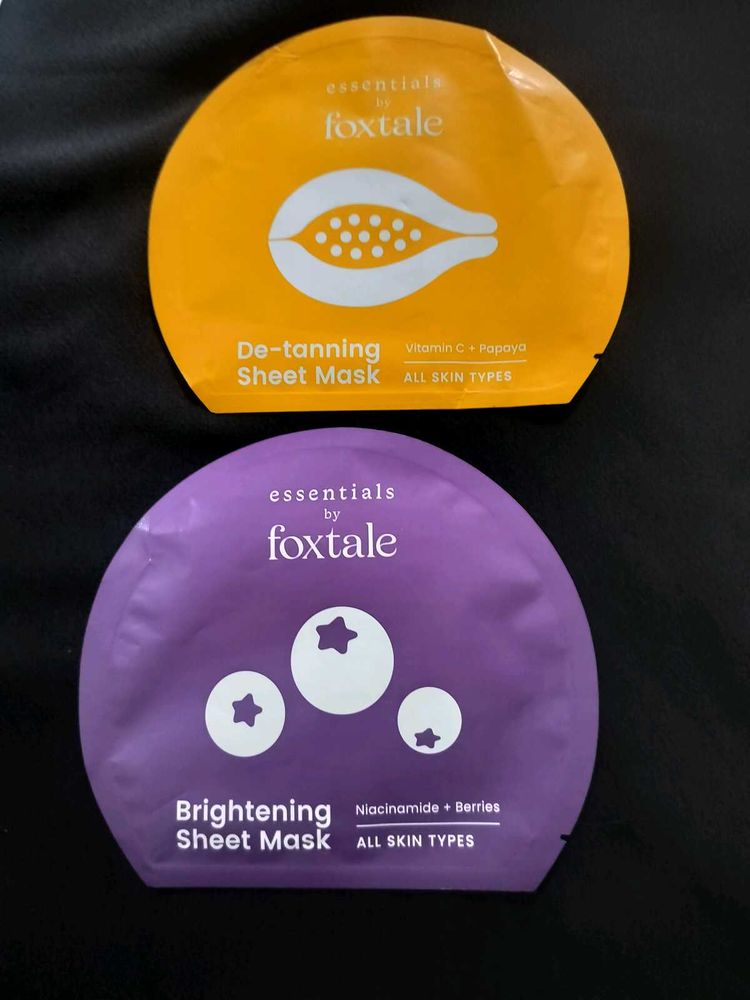 Foxtale Sheet Masks (2)