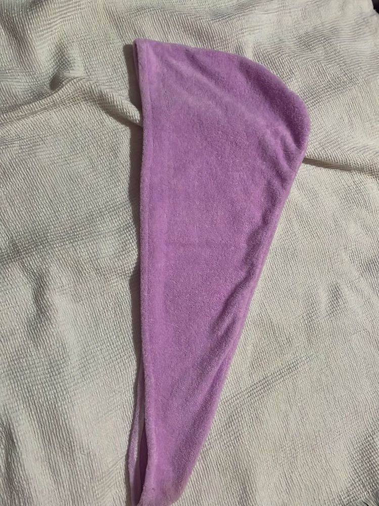 Lilac Hair Towel Wrap