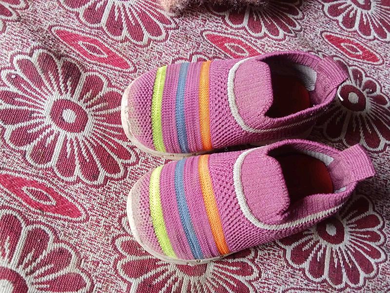 Cute Striped Baby Shoes