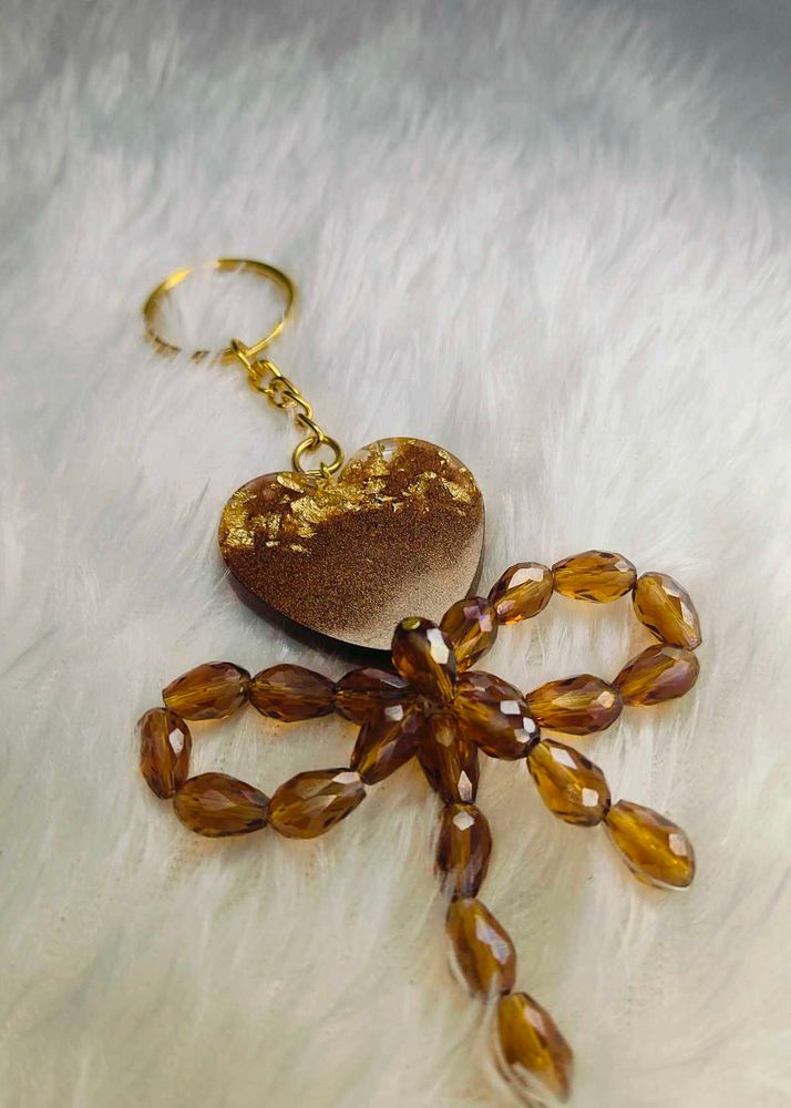 Resin &amp; Crystal Keychains