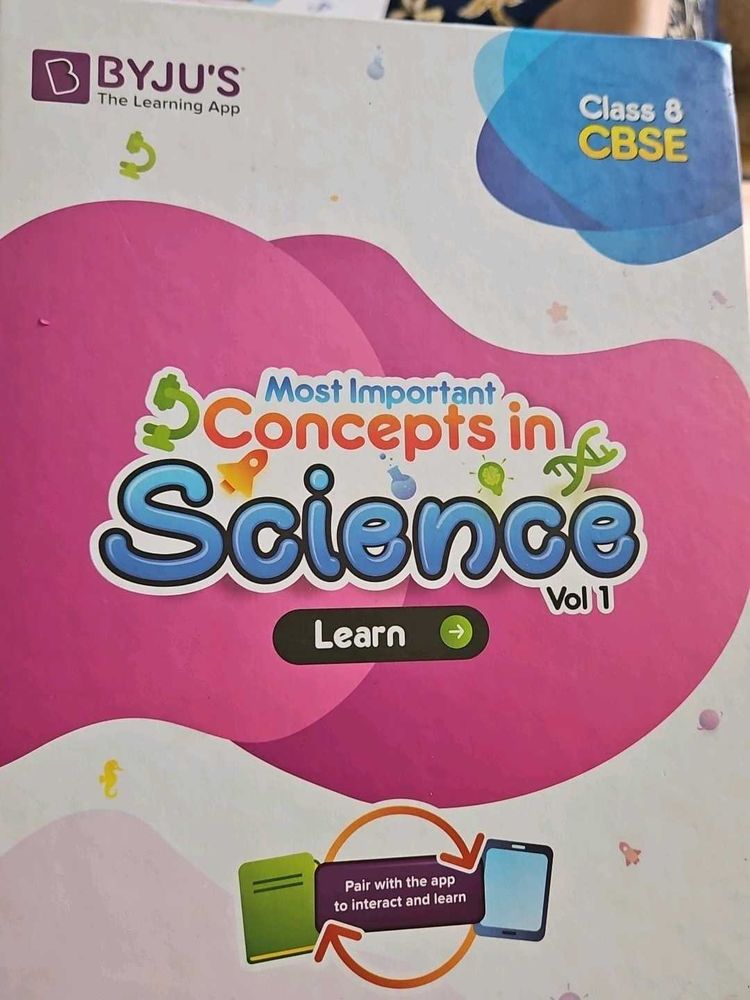 Byju&#39;S  Class 8th Cbse Science Book
