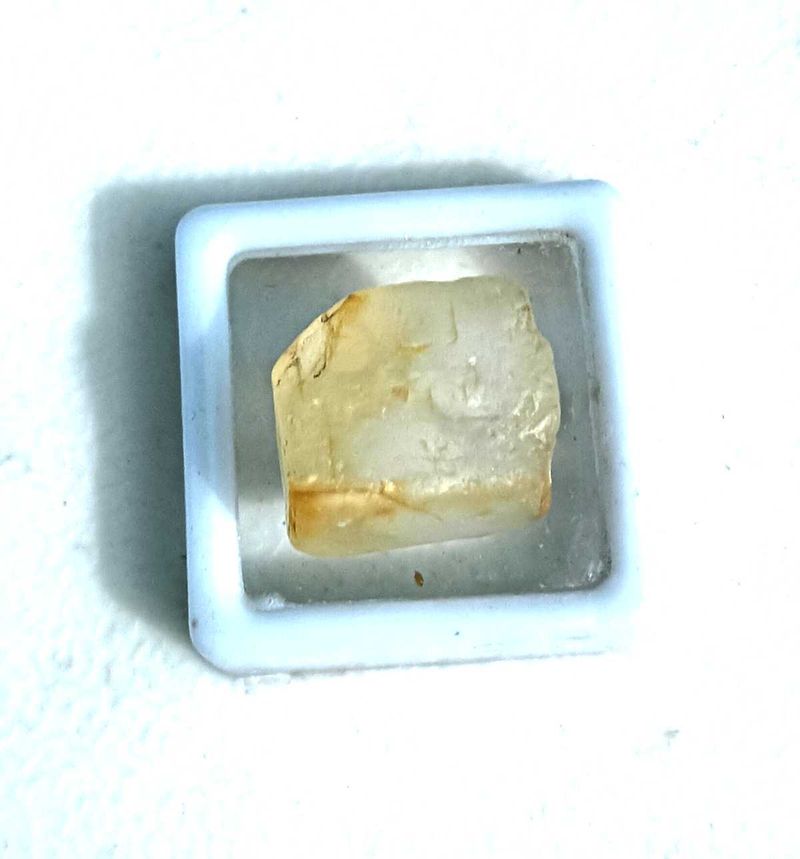 Raw Yellow Sapphire