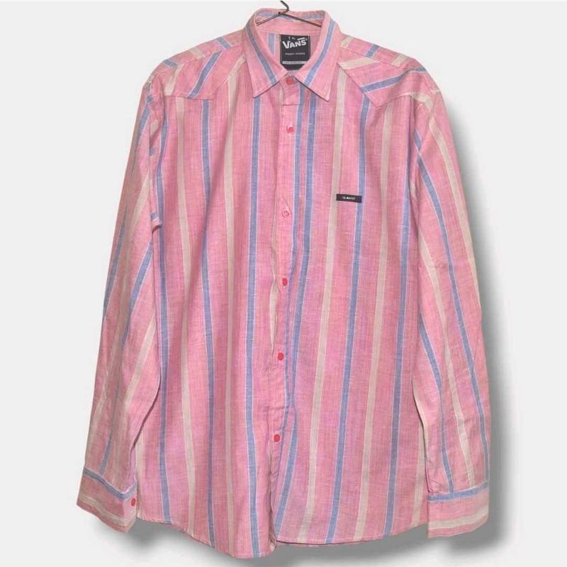 Vans Striped Button-Down Shirt