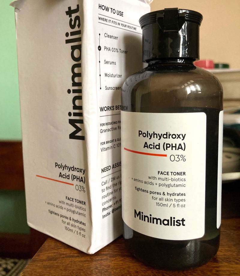 Minimalist PHA Toner 3%