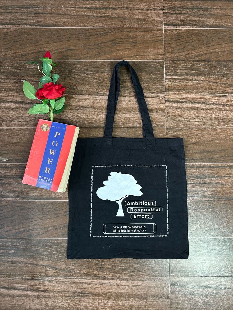 Graphic Print Tote Bag