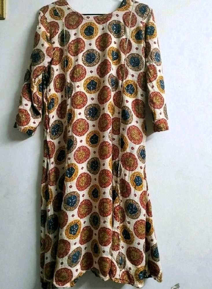 A Line Multicoloured Frock