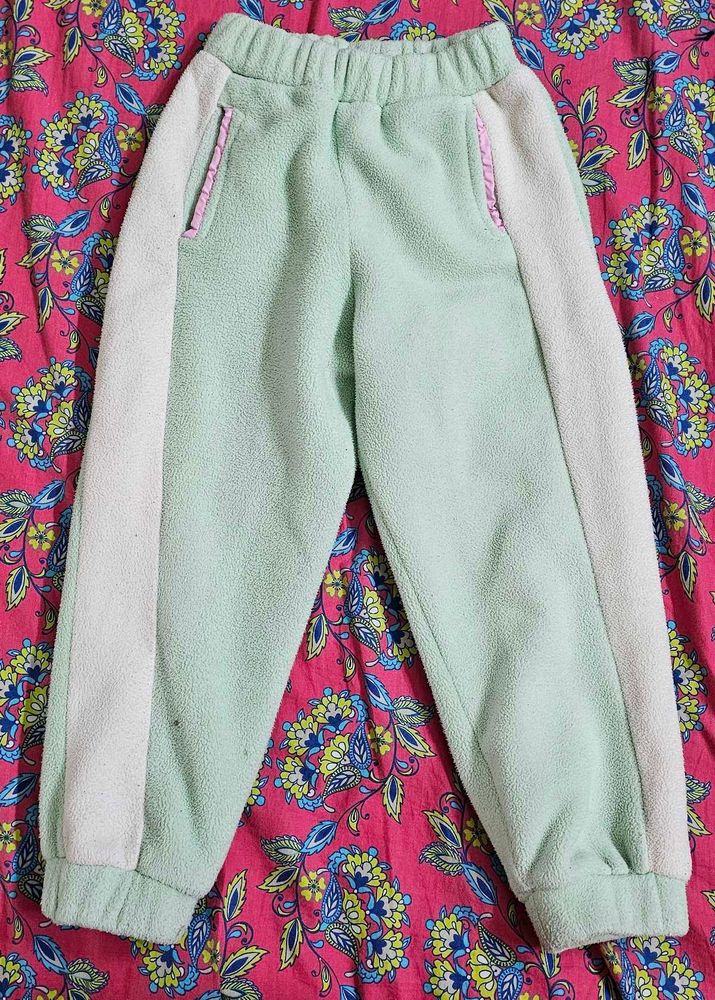 Girl fleece jogger 5-6 year