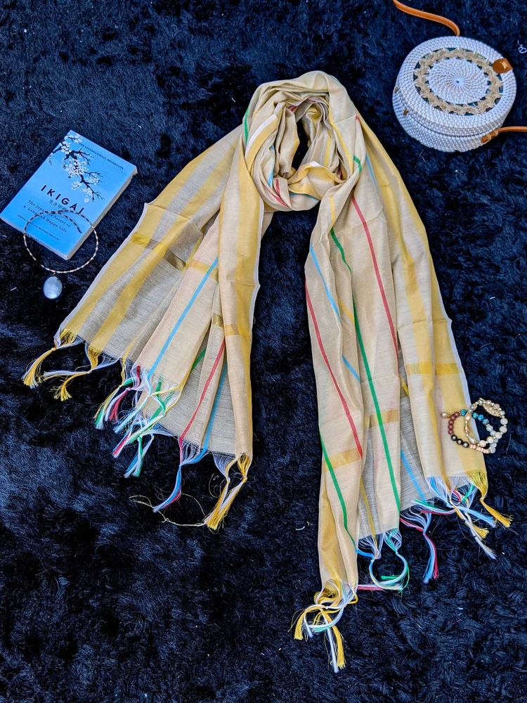 Striped Dupatta Scarf