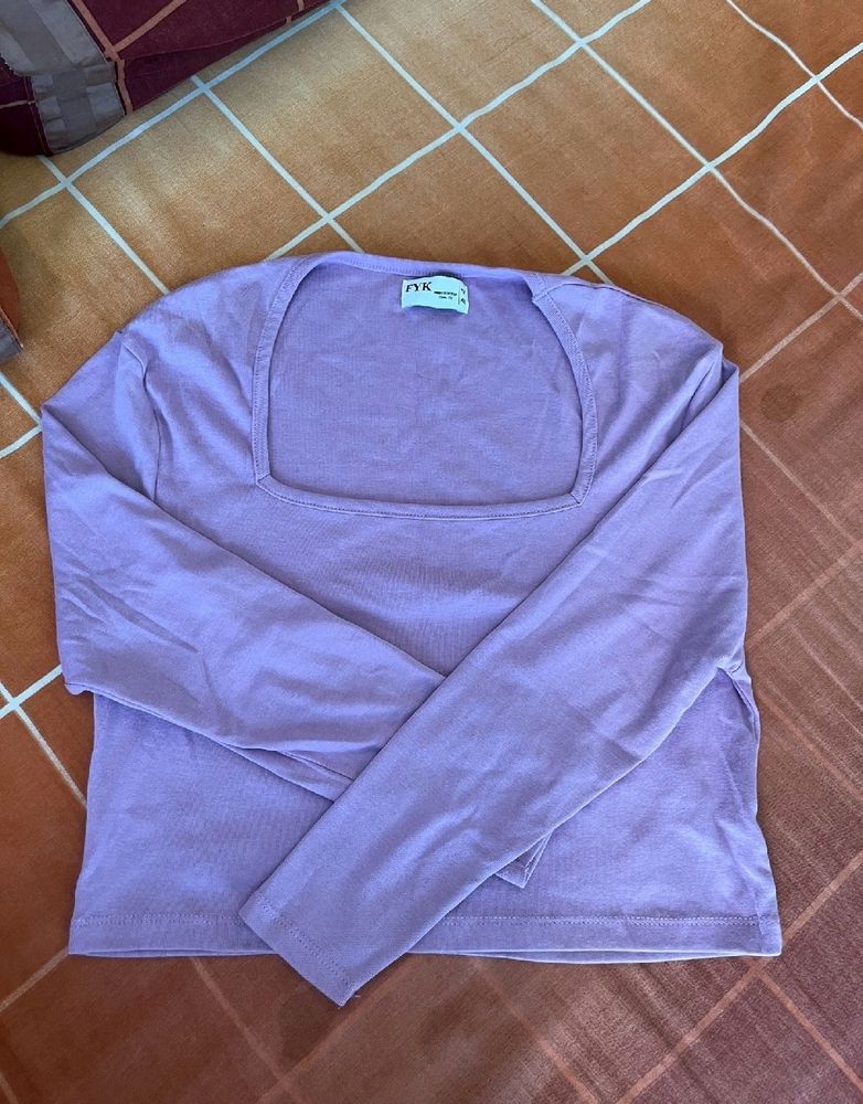 Square Neck Crop Top