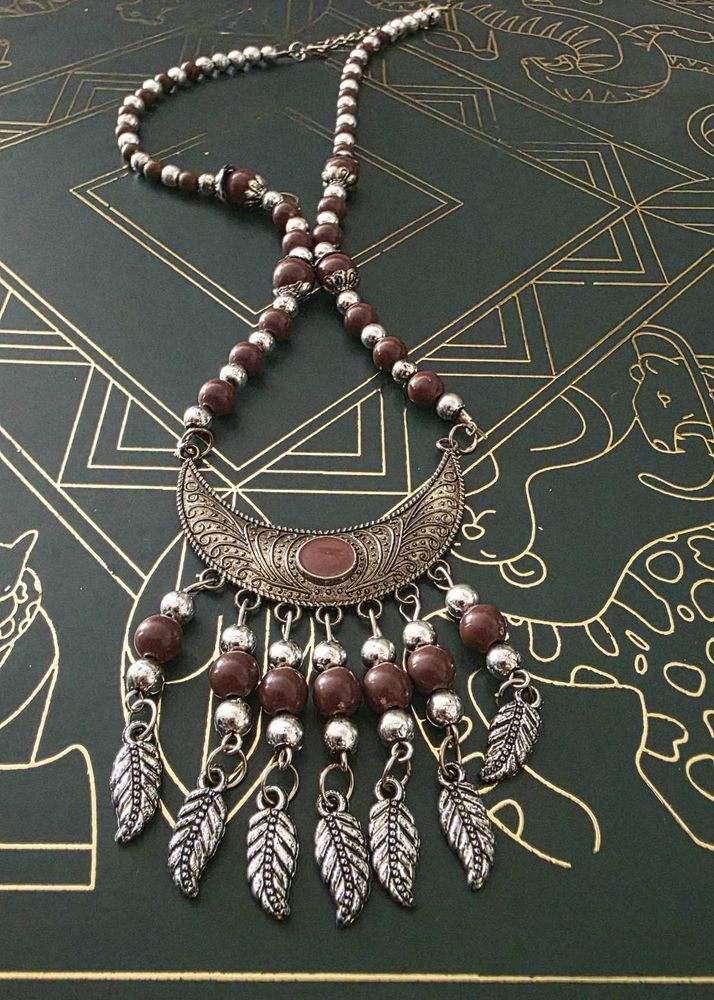 Oxidised Silver Necklace