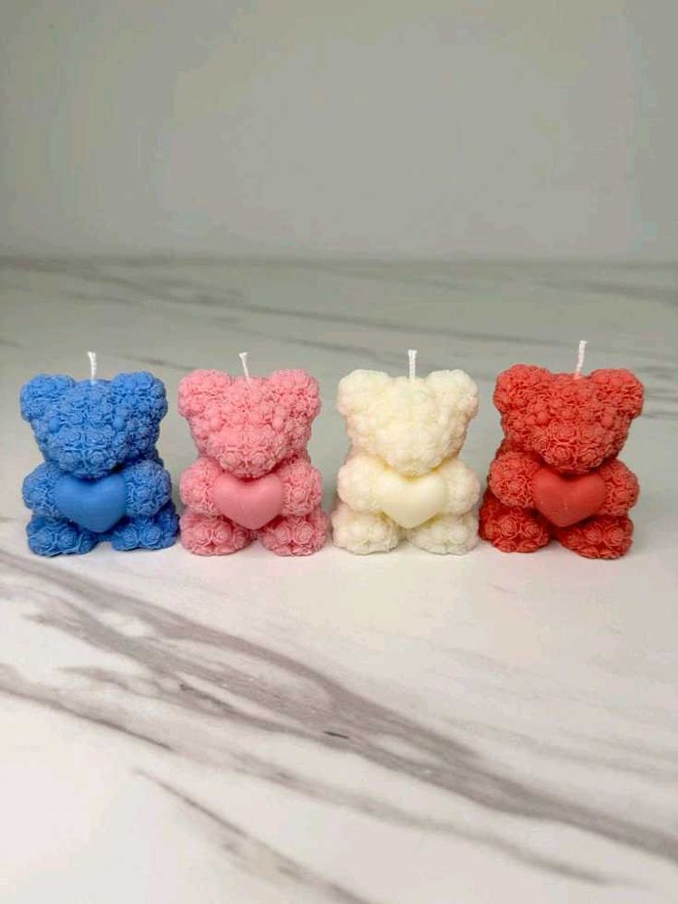 Buy 3 Get One Free teddy bear candle 🕯️🧸
