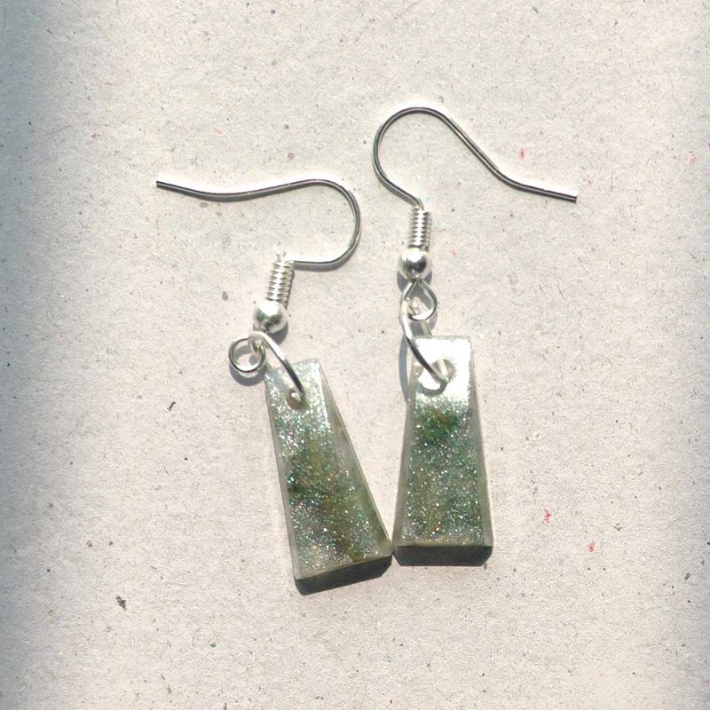 Dangle Resin Earrings