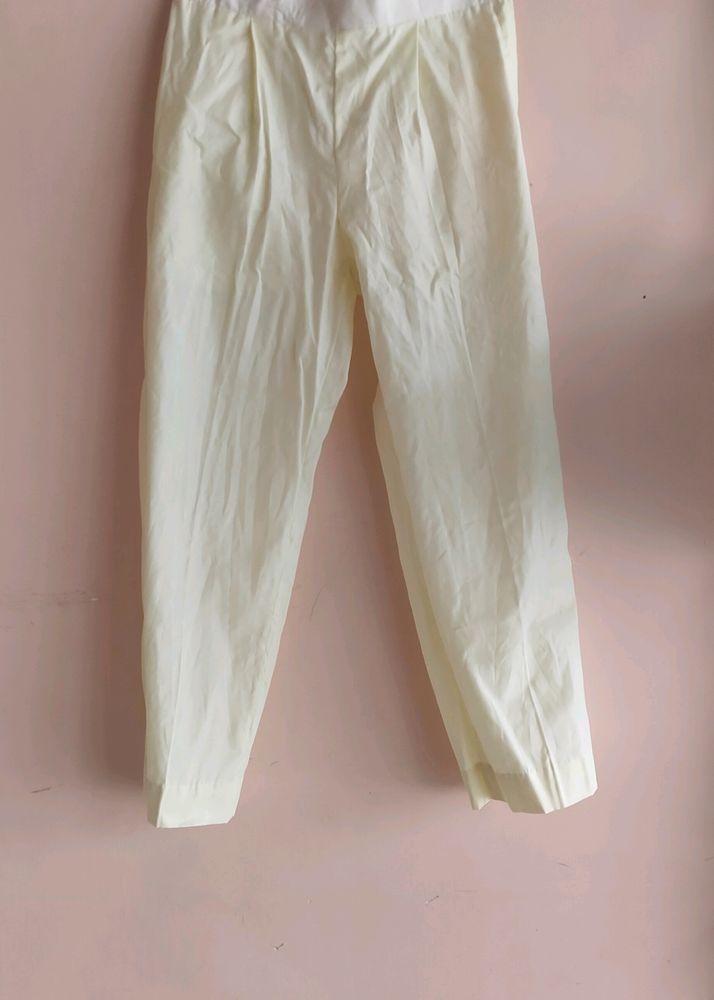 Cotton Pants( Off White)