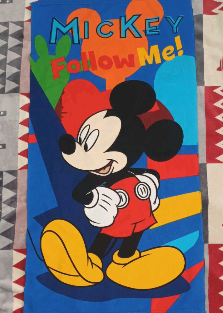 Mickey Mouse towel for kids