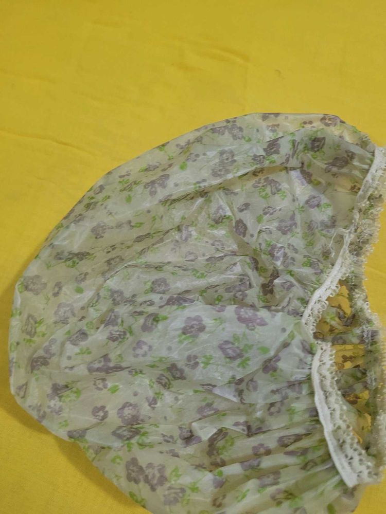 Floral Shower Cap