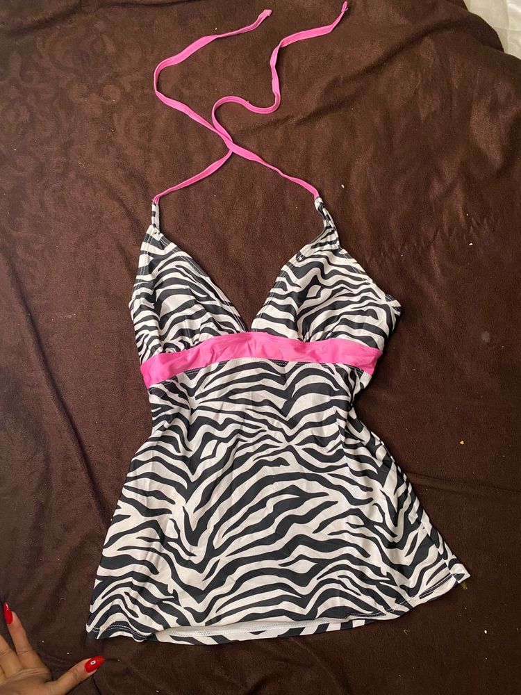 Summer Zebra Cute Top