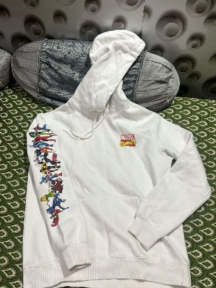 Marvel Comics White Hoodie