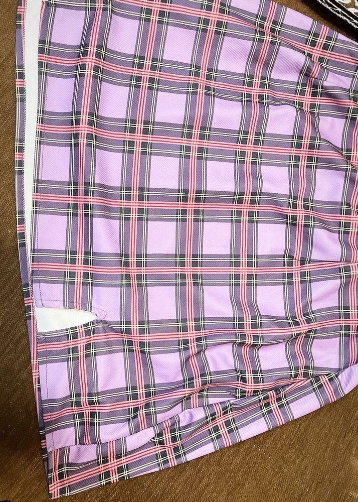 cute Korean purple mini skirt for women🌙that make