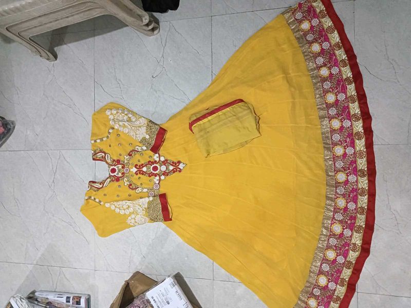Ethnic Frok With Dupatta