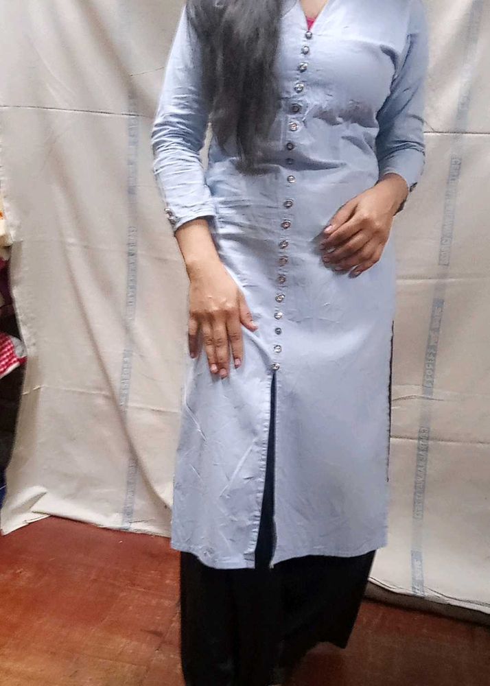 Elegant Blue Kurta
