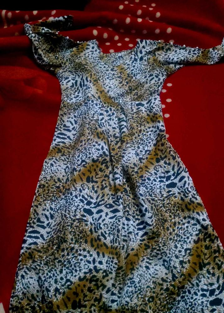Printed Hand Stiched Kurtaa